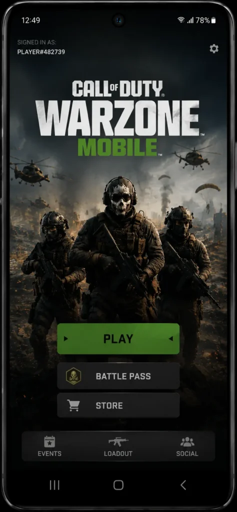 how to install warzone mobile step 6